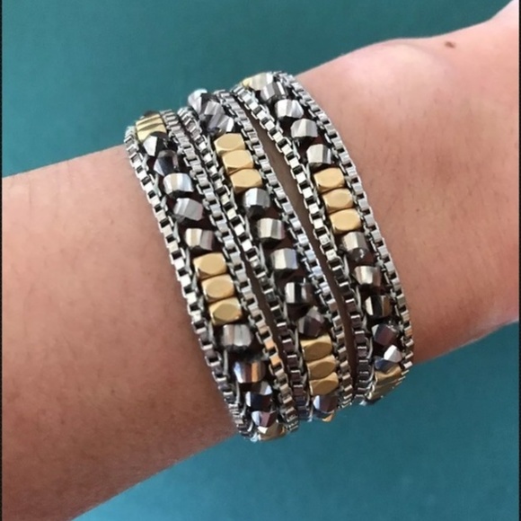 :: Stella & DotβοΈπβοΈLuna Wrap Bracelet/Necklace - Picture 7 of 11